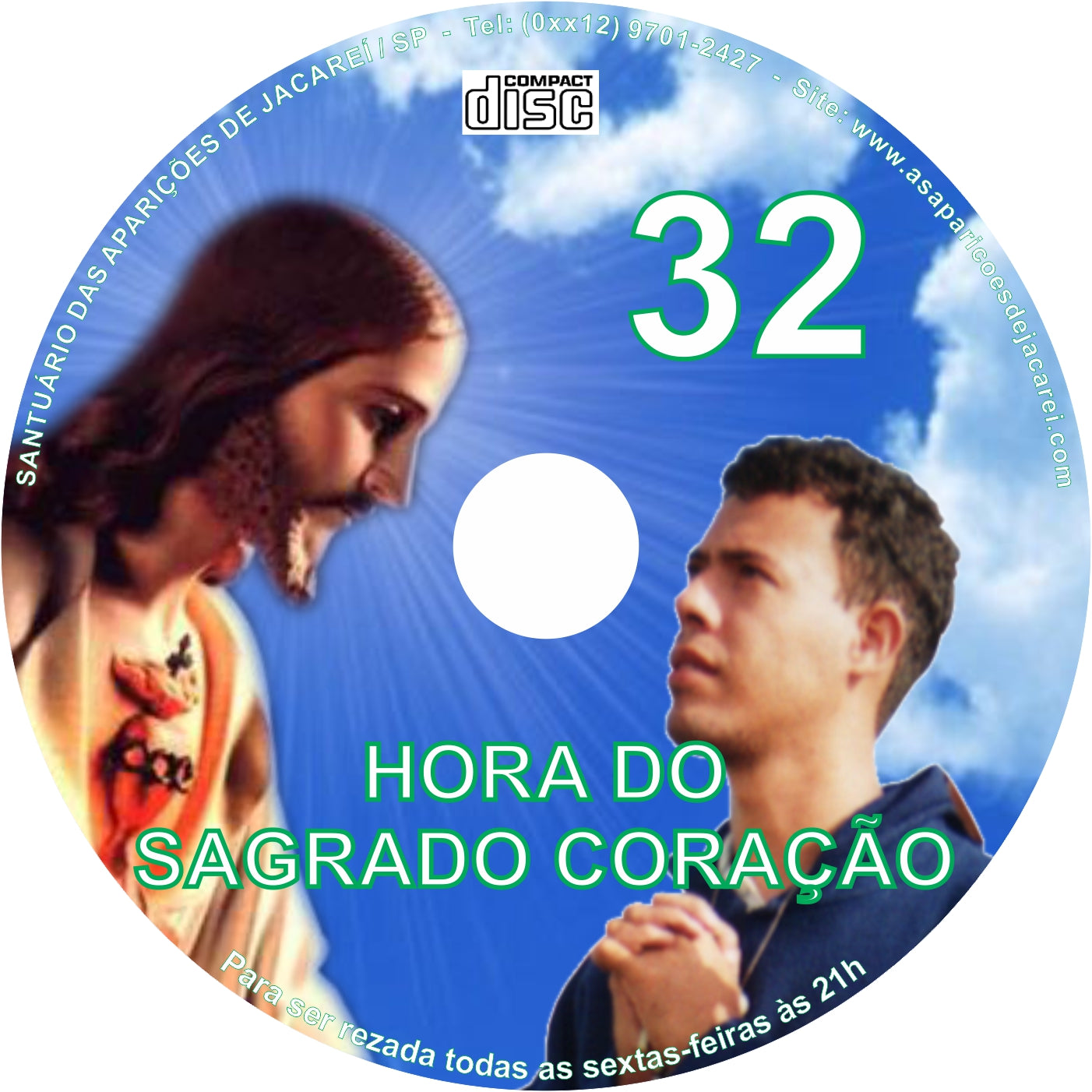 CD Hora do Sagrado Coração 32 CD Hora do Sagrado Coração 32